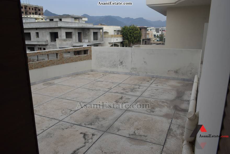 First Floor Balcony/Terrace 50x90 feet 1 Kanal house for sale Islamabad sector E 11 